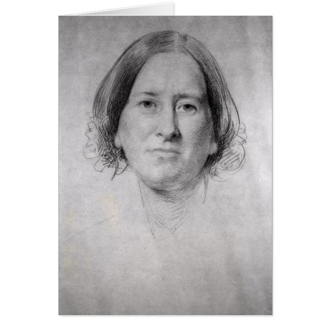 Première étude pour le portrait de George Eliot (Devant)