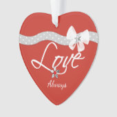 Première femme de Noël Amour de coeur (devant)