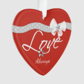 Première femme de Noël Amour de coeur (devant)