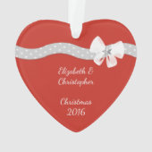 Première femme de Noël Amour de coeur (dos)