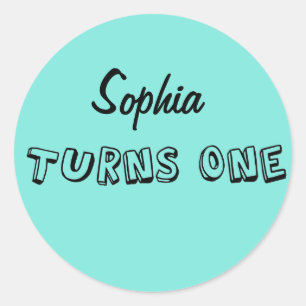 Première fête d'anniversaire et Sticker préféré