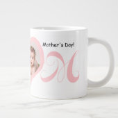 Première fête des mères avec un bébé Photo Mug (Droite)