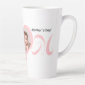 Première fête des mères avec un bébé Photo Mug (Droite)