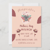 Première Fête des Mères Brunch Invitations (Devant)