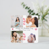 Première fête des mères Carte de remerciements pho (Debout devant)