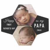 Première Fête des pères As Papa 2 Photo Collage Gr (Plat)