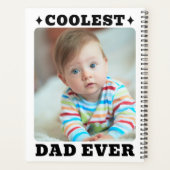 Première Fête des Pères Papa le Plus Cool Bébé Pho (Dos)