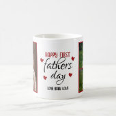 Première Fête des pères Photo Mug (Centre)