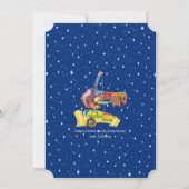 Première fête d'hiver Anniversaire Invitation (Dos)