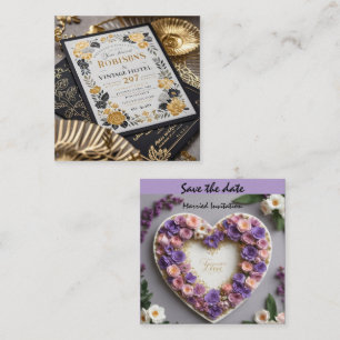 Première impression importante ! Carte mariage