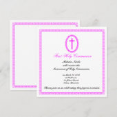 Première invitation à la communion (Devant / Derrière)