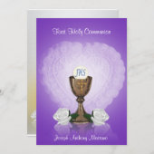 Première invitation à la communion (Devant / Derrière)