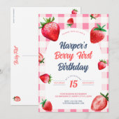 Première Invitation Berry (Devant / Derrière)