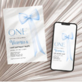 Première Invitation d'anniversaire, Blue Coquette 