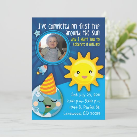 PREMIÈRE INVITATION D'ANNIVERSAIRE DE BABYS (Debout devant)