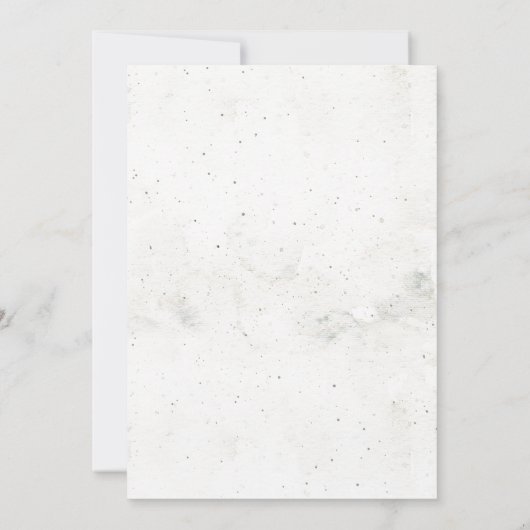 Première invitation d'anniversaire de Boho (Dos)