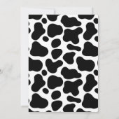 Première invitation d'anniversaire de rodéo (Dos)