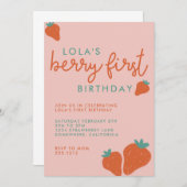 PREMIÈRE INVITATION DE BERRY (Devant / Derrière)