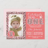 Première invitation de fête d'anniversaire (Devant / Derrière)