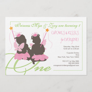Première invitation de fête d'anniversaire de