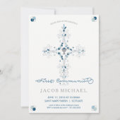 Première Invitation de la Communion Carte Invitati (Devant)