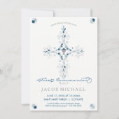 Première Invitation de la Communion Carte Invitati (Devant)