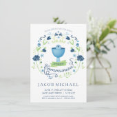 Première Invitation de la Communion Carte Invitati (Debout devant)