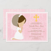 Première invitation de la sainte communion | (Devant / Derrière)