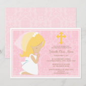 Première invitation de la sainte communion | (Devant / Derrière)