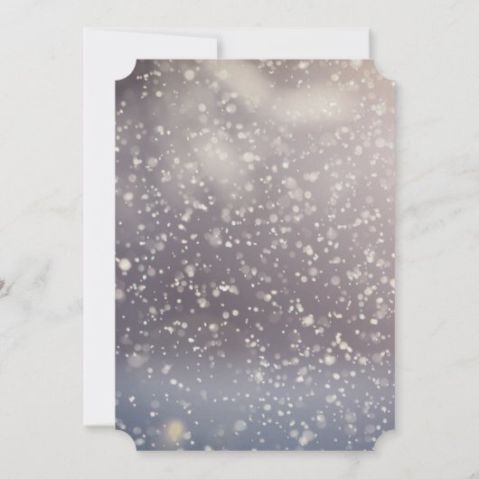 PREMIÈRE INVITATION DE NAISSANCE (Dos)