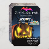 PREMIÈRE INVITATION DE NAISSANCE (Devant / Derrière)