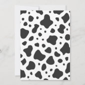 Première invitation de rodéo, ma 1re invitation de (Dos)