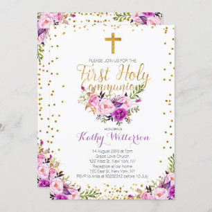 Première invitation de sainte communion