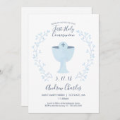 Première invitation de sainte communion - (Devant / Derrière)