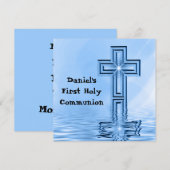 Première invitation de sainte communion (Devant / Derrière)