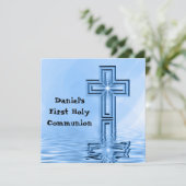 Première invitation de sainte communion (Debout devant)