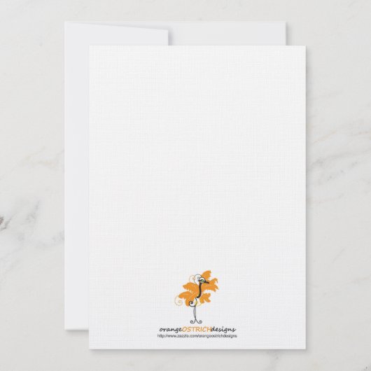 Première invitation jumelle d'anniversaire de (Dos)