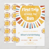 Première Invitation pour un Tour du Soleil (Devant / Derrière)