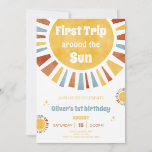 Première Invitation pour un Tour du Soleil