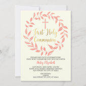 PREMIÈRE INVITATION SAINTE À LA COMMUNION (Devant)