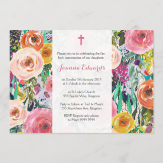 Première invitations personnalisés par communion