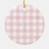 Première maison de Noël Fête Ornement de Noël (Dos)