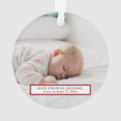 Première maman de Noël et bébé 2 photo (dos)