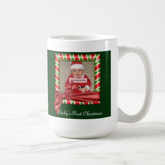 Première Mug de Noël du bébé (Droite)