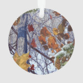 Première peinture de camouflage de scène d'hiver (dos)