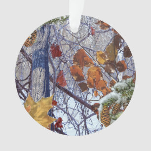 Première peinture de camouflage de scène d'hiver