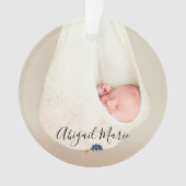 Première photo de Noël Bleu & Or (devant)