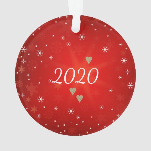 Première photo de Noël du bébé Coeur rouge (dos)