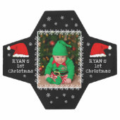 Première photo de Noël du Père Noël (Plat)