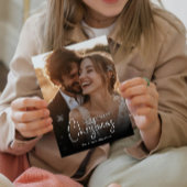 Première photo de Noël mariée